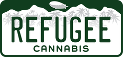 Veedverks Travis Lippert Refugee Cannabis License Plate