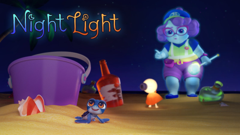 Night Light Animated Short by Jonathan de la Uz